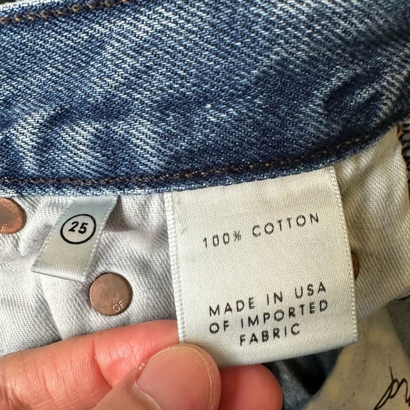 GRLFRND The Helena Straight Leg Jean in Close To You Raw Hem - Picture 10 of 14